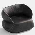 Modern Single Sofa Casual Chair Single Chair Lazy Sofa 3d model