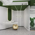 Modern Beauty Salon Interior With Styling Chairs Mirrors And Green Plants Lighting