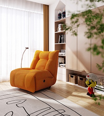 Living room caterpillar 3d model