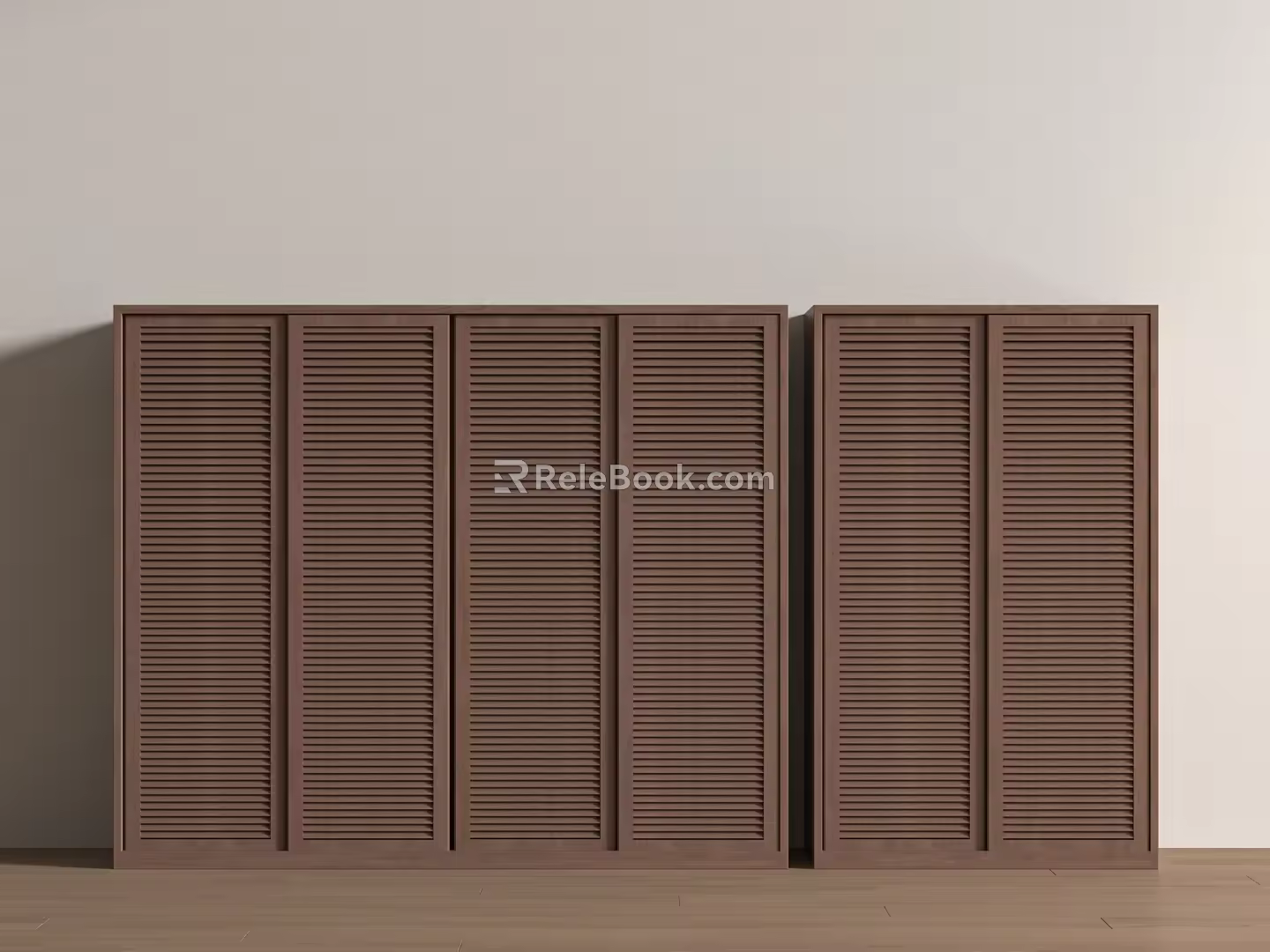 Nordic Log Blast Closet 3d model