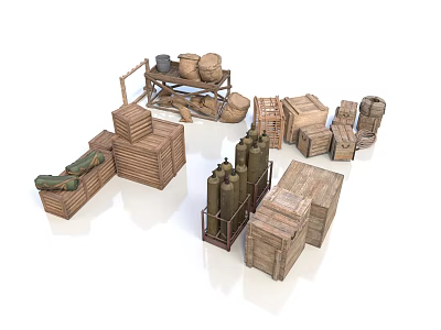 Breathtaking Natural Landscape With Rolling Hills And Clear Blue Sky Above 3d model