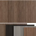 Wooden Wall Panels With Various Wood Grain Patterns And Multiple Color Styles 3d model