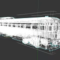 Silver Modern Passenger Train With Streamlined Design And Metal Body Featuring Windows