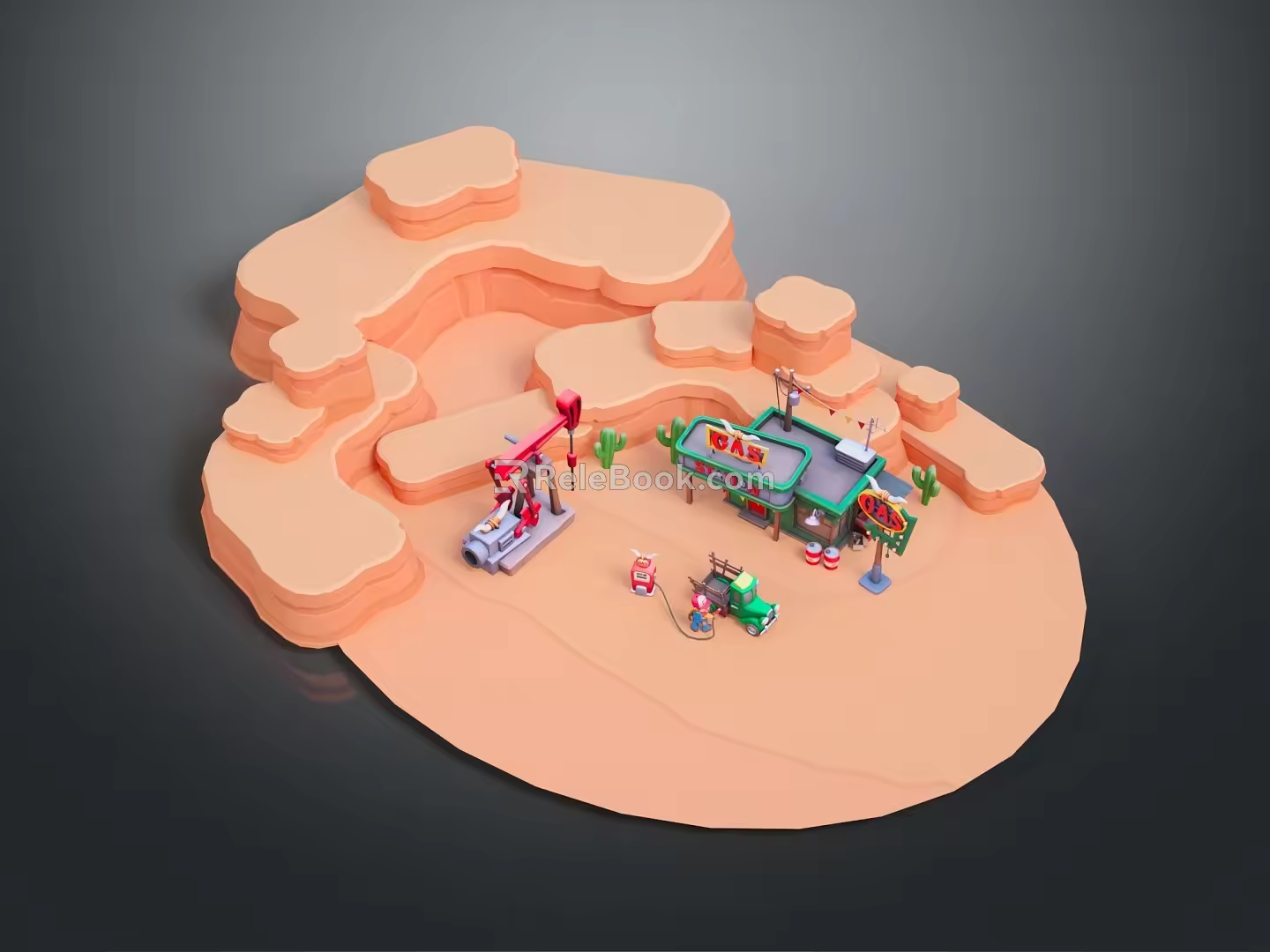 Game Environment Game Scene Fairy Tale Scene Fairy Tale Magic Scene Magic Item Fantasy Scene 3d model