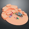Game Environment Game Scene Fairy Tale Scene Fairy Tale Magic Scene Magic Item Fantasy Scene 3d model