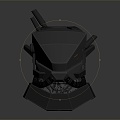 Modern Sci-Fi Equipment Sci-Fi Components Mandalorian Sci-Fi Warrior Future Warrior 3d model