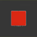 Red Modern Electronic Appliance With Glass Door Control Knobs And Compact Design