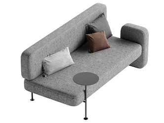 Modern Multiplayer Sofa 3d model