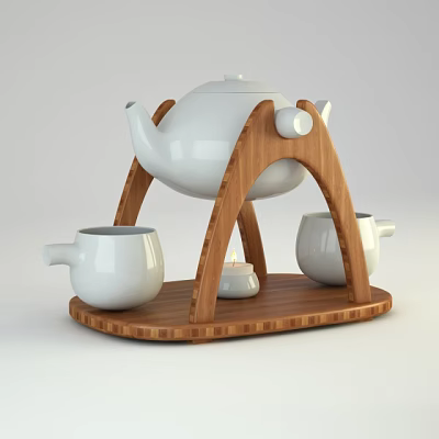 TEA SET 3d model TEA SET 3d model