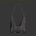 Light Gray Minimalist Handbag With Top Handle And Metal Accent For Daily Use