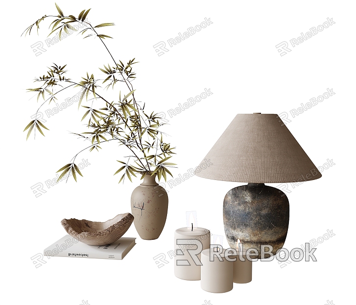 Modern Jewelry Ornaments Combination Table Lamp Decorative Ornaments model