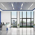 Bright Interior Of Household Registration Service Hall