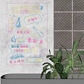 Vibrant Neon Decorative Lights With Chinese Characters And Icons For Restaurant Interior