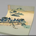 Traditional Style Furniture Decorative Ornament With 3D Paper Art Model And Scenic Design