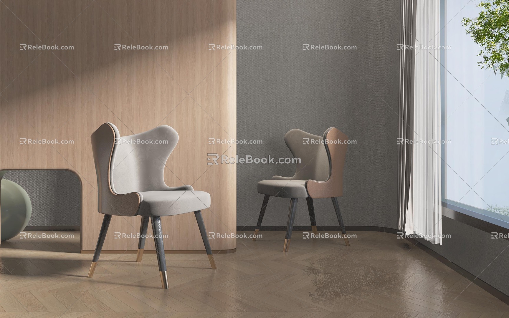 Dining Chair Chair 3d model