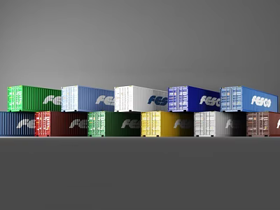 Industrial LOFT Container 3d model Industrial LOFT Container 3d model