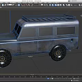 Vintage Off Road Vehicle With Rustic Exterior And Roof Rack Design