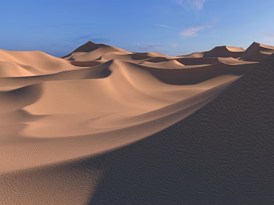 Desert Great Desert 3d model