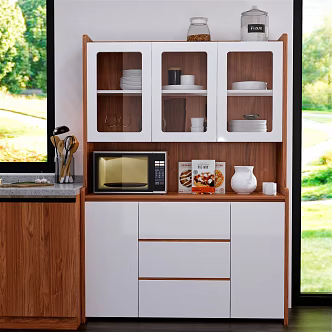Modern Sideboard Wine Cabinet 3d model