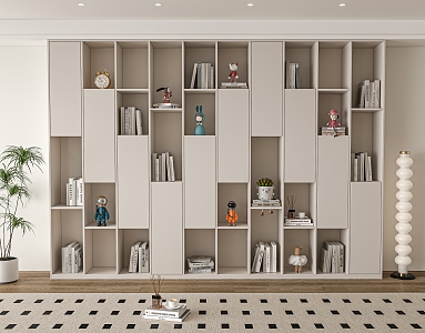 Bookshelf Bookcase 3d model