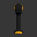 Professional Yellow And Black Cordless Electric Drill With Ergonomic Grip And Powerful Motor