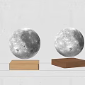 Modern Table Lamp Lunar Lamp Lunar Table Lamp Bedside Lamp 3d model