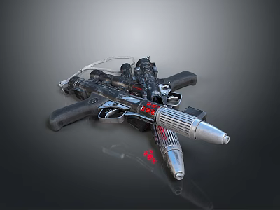 Pistol semi-automatic pistol automatic pistol modern weapon hot weapon hot weapon gun military 3d model