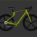 Modern Bicycle Mountain Bike 3d model