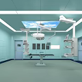 Modern Operating Room 3d model