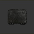 Boxes, Bags, Leather Boxes, Leather Boxes and Containers Realistic 3d model