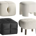 Sofa stool 3d model