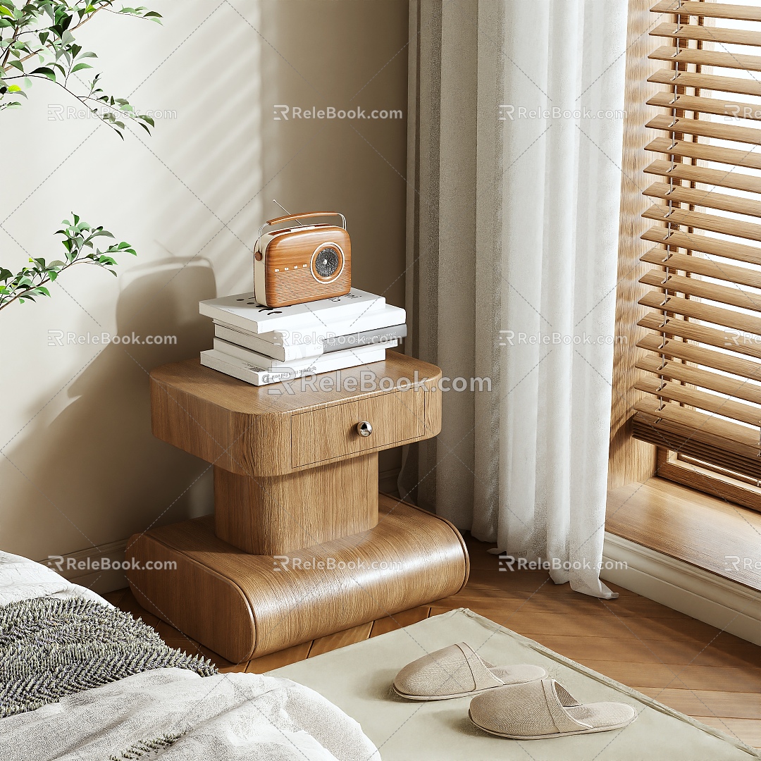 Bedside table 3d model