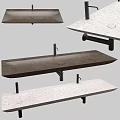 Modern Washbasin Designs With Marble And Stone Materials And Sleek Wall Mount Styles