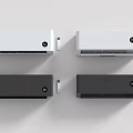 Air conditioner on-hook set 3d model