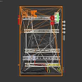 ARC Industrial Equipment With Orange Top Gray Body And Green Red Buttons