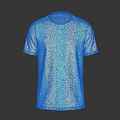 Argentina National Football Team Jersey With Blue And White Stripes