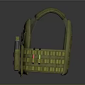 Durable Yellow Tactical Vest Featuring Multiple Pockets Cartoon Patch And Ammo Holders