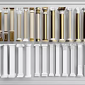 European Roman Column Roman Column Carved Column 3d model