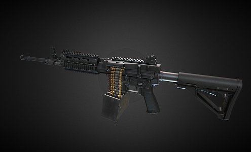 Assault Rifle 3d model