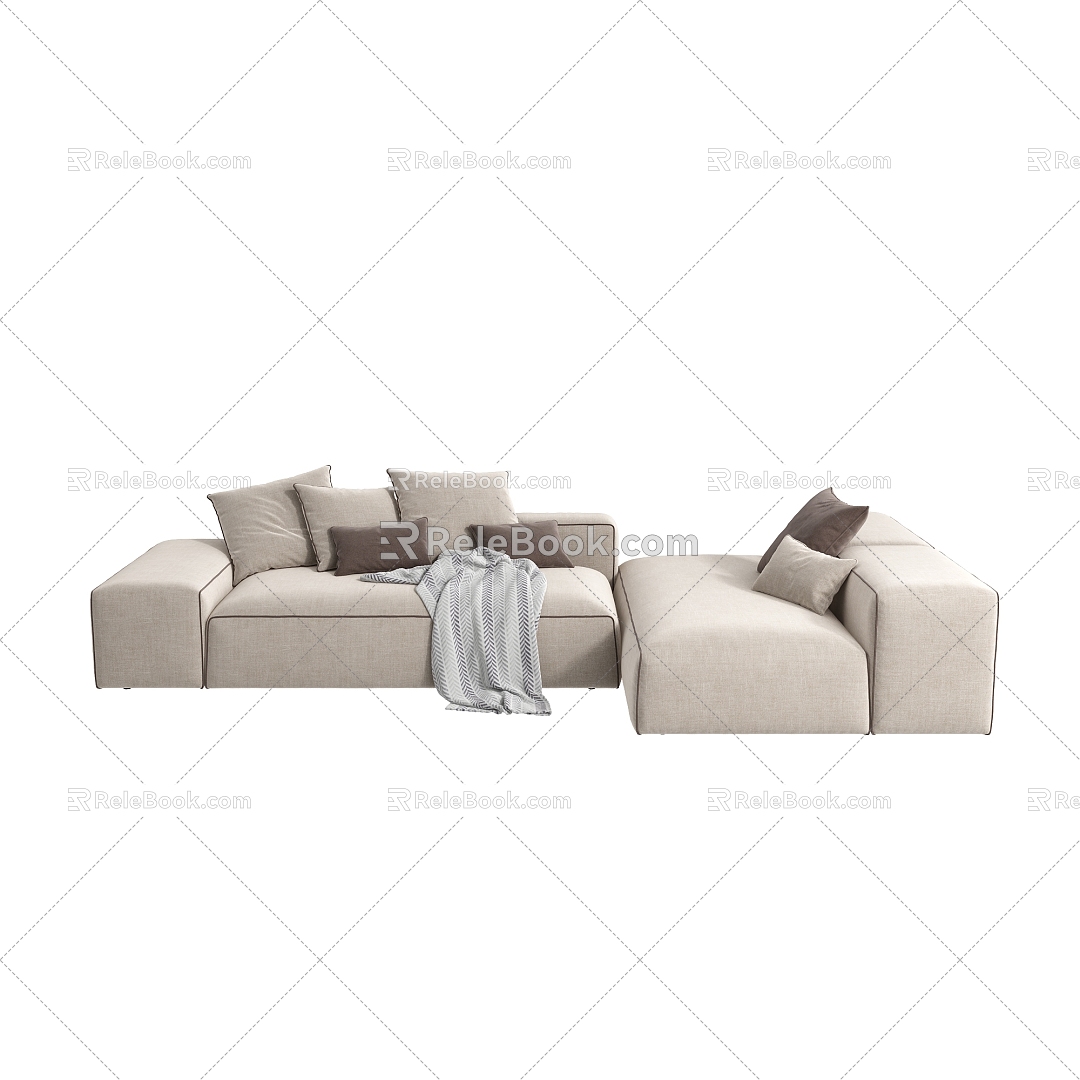 Minismal Sofa 3d model