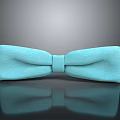 Light Blue Leather Bow Tie A Stylish Essential Lifestyle Product For Daily Wear