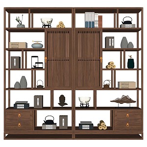 Antique Shelf 3d model