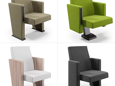 Modern Single Sofa Designs In Multiple Colors And Contemporary Styles For Living Space 3d model