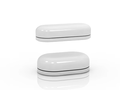 Modern graffiti smart door and window magnetic sensor 3d model Modern graffiti smart door and window magnetic sensor 3d model