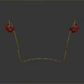 Modern Black Ear-hook In-ear Headphones With Comfortable Fit And Cable Design