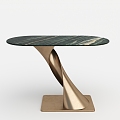 End View Table Light Luxury End View Table 3d model