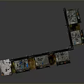 Industrial Automated Production Line With Multiple Mechanical Units And Control Systems