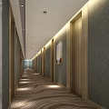 Spacious Shopping Mall Lobby With Glass Floor Central Green Plant Decorative Paintings And Modern Lighting