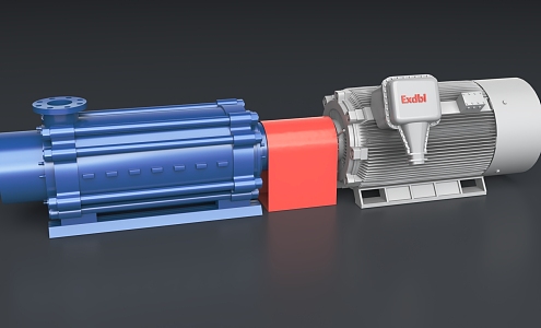 Water pump centrifugal pump 3d model