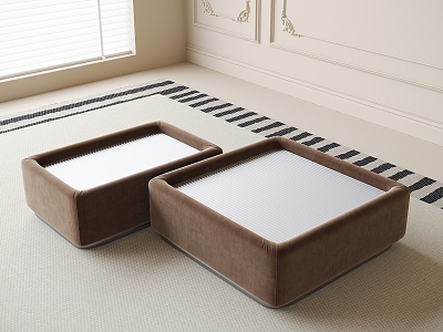 Modern coffee table model